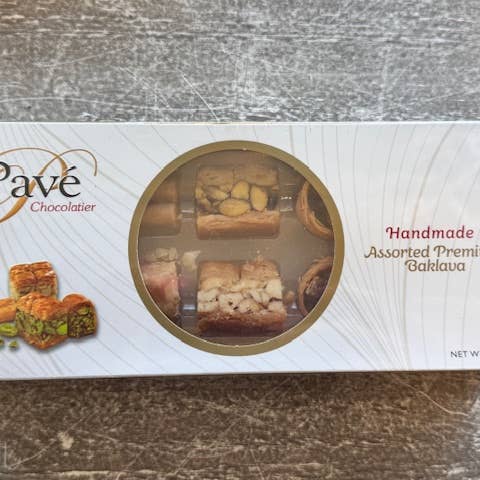 Delicious Baklava 3.5 oz for wholesale by Pave Chocolatier