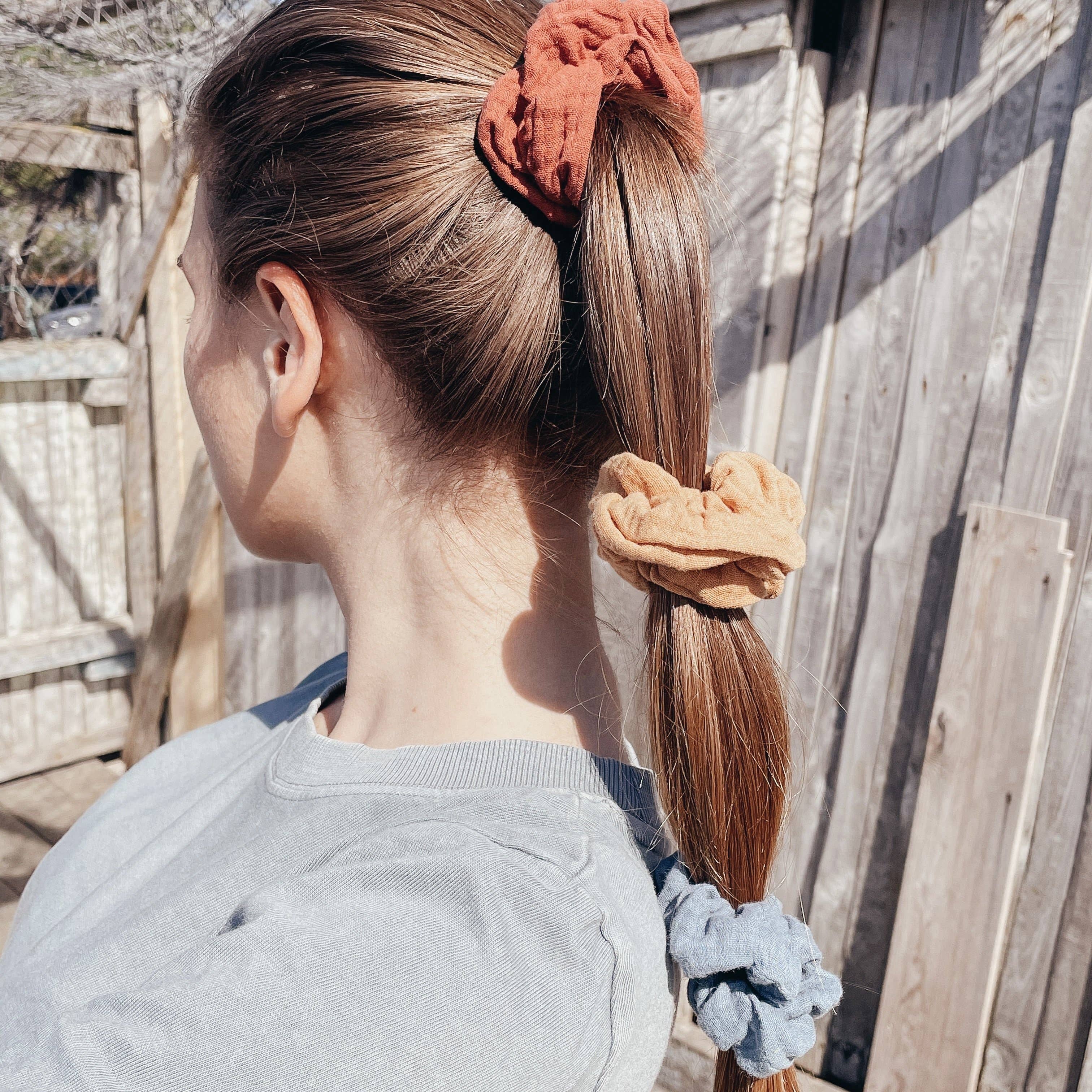 Pompons et Coquillages - Wholesale Scrunchie - Women's - Cotton gauze scrunchie23