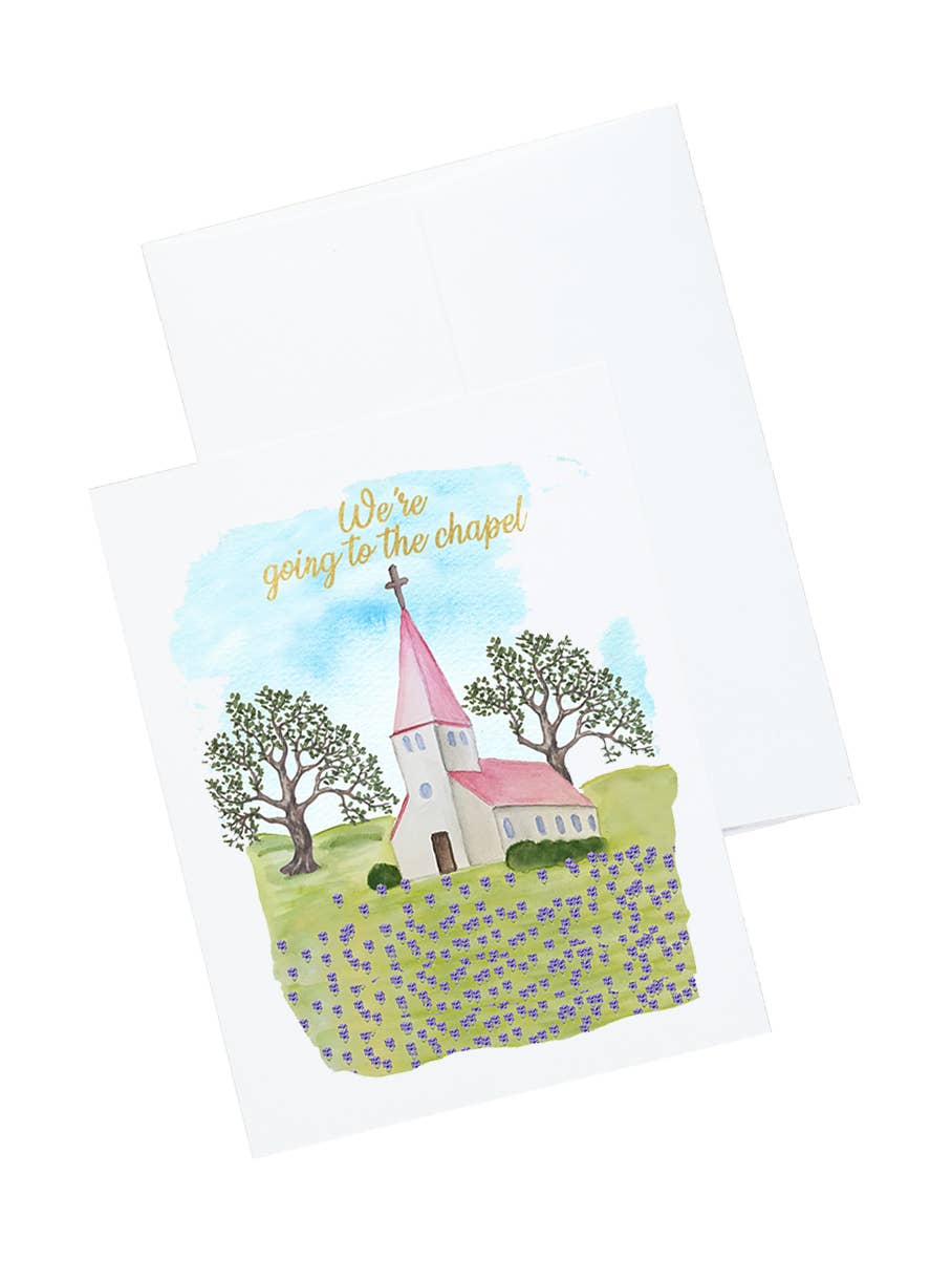 Knollwood Lane - Wholesale Stationery/Notecard Set - Going To The Chapel Wedding Stationery & Notecard Set4