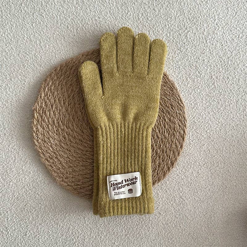 SALINA TRADING INC - Wholesale Gloves - Women's - Handmade 18-Color Knitted Long Gloves for Women - Touchscreen Fingerless Cycling Gloves10