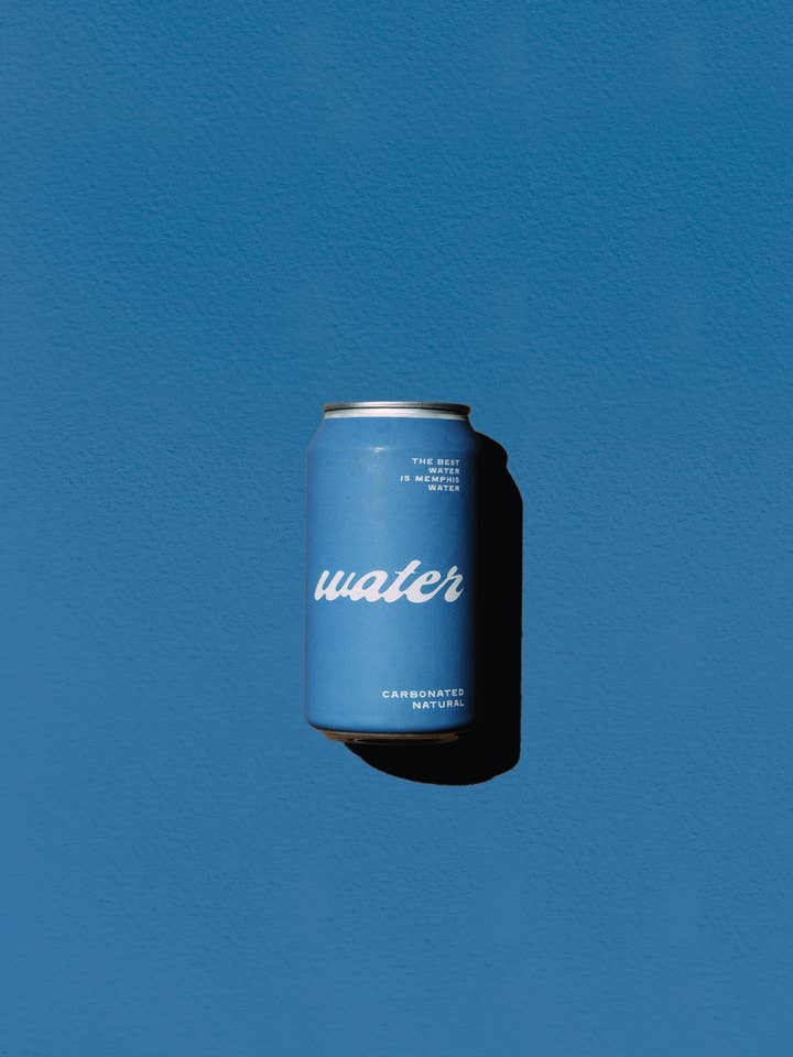Koolzuurhoudende natuurlijke Memphis-waterkoffer - 24 blikjes voor wholesale door Comeback