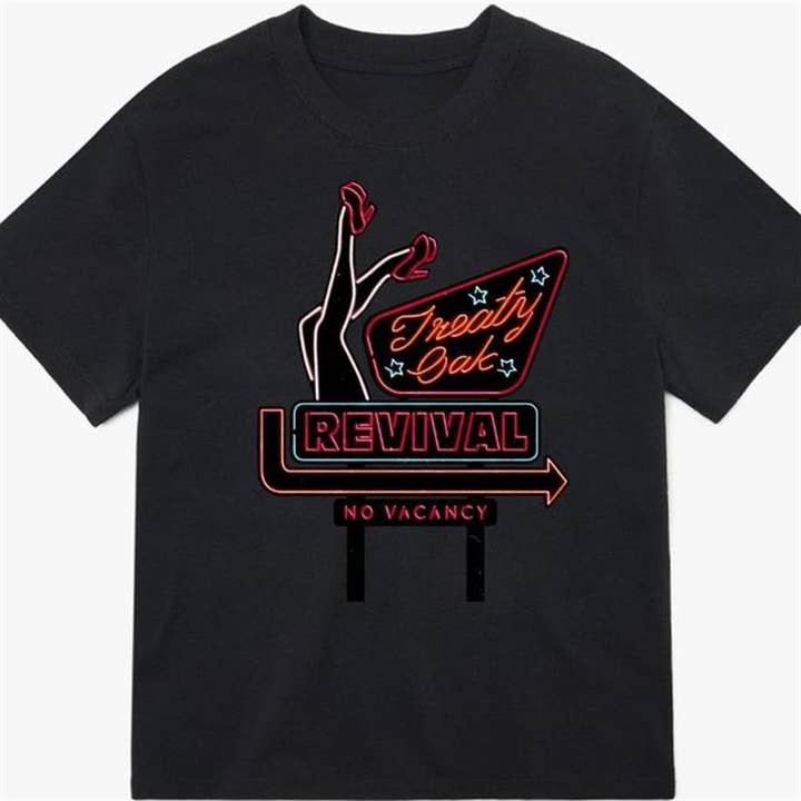 TheKingShirt - Wholesale Graphic Sweatshirt - Women's - Treaty Oak Revival Classic T-Shirt No Vacancy Album Tee4