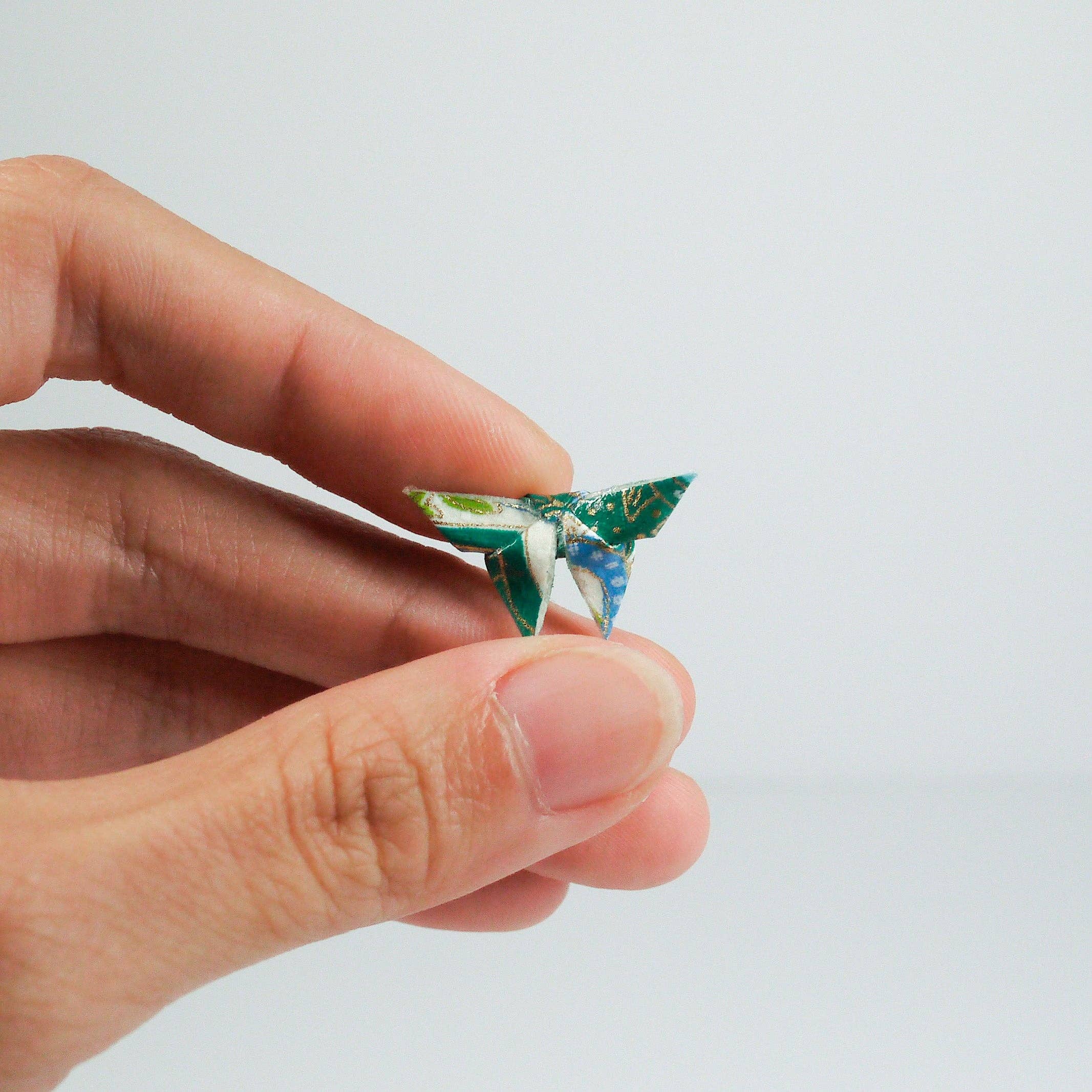 Kamyi.Art Origami Designs - Wholesale Dangle Earrings - Butterfly and Crystal Drop Earrings8