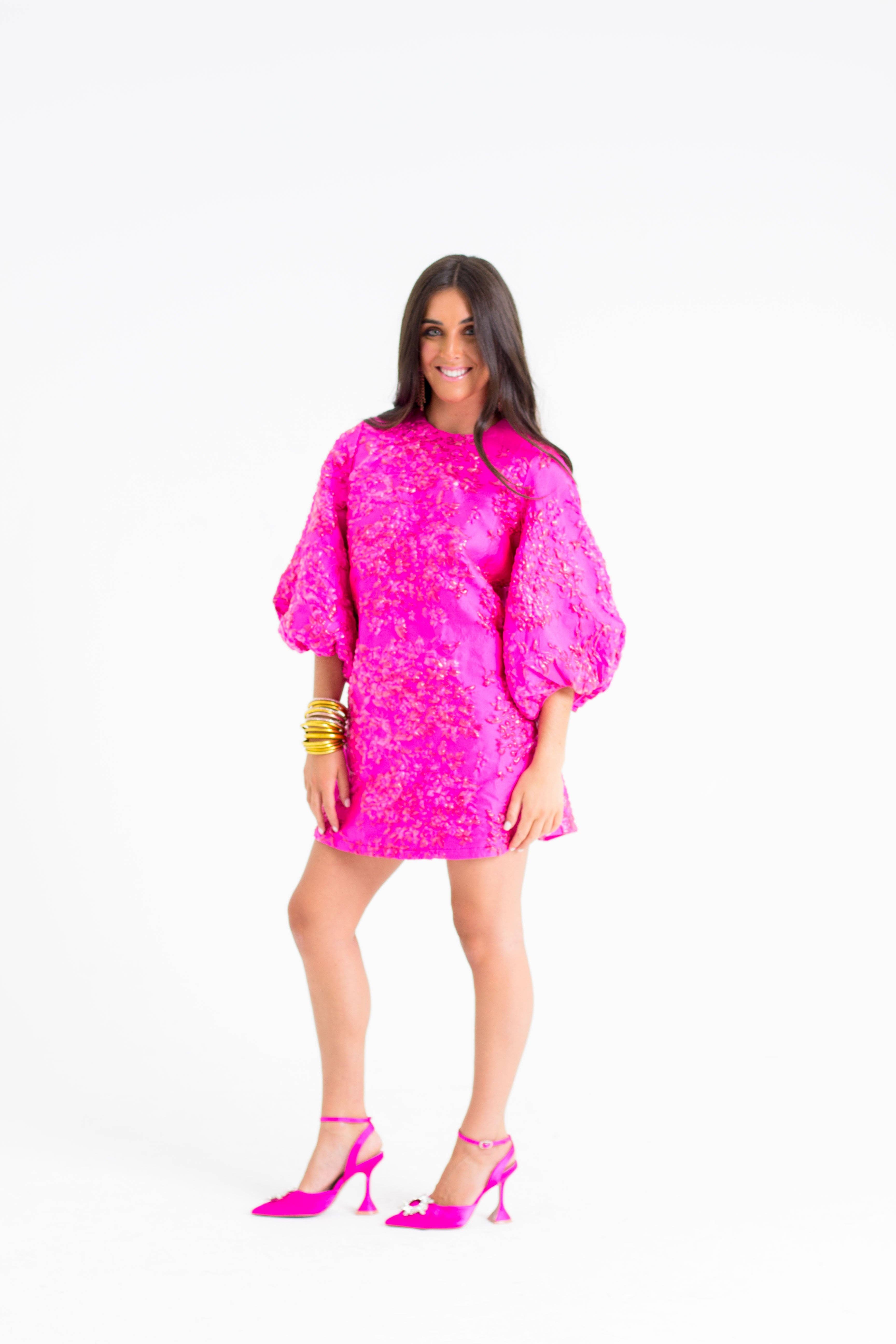 Becky Pixie Pink Dress for wholesale on Faire1