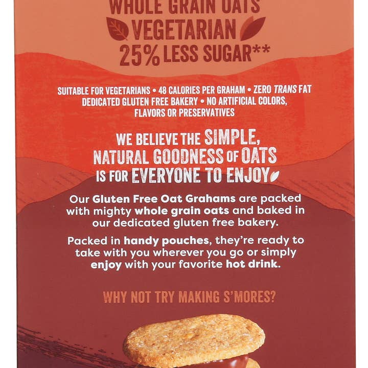 Nairn's - Wholesale Cookie - Nairn's Gluten Free Oat Grahams Chocolate Chips2