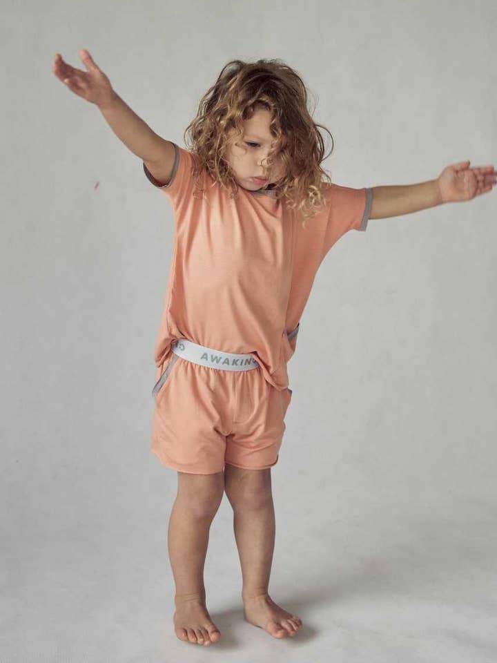Junior Unisex Bamboo Shorts for wholesale by Awakind