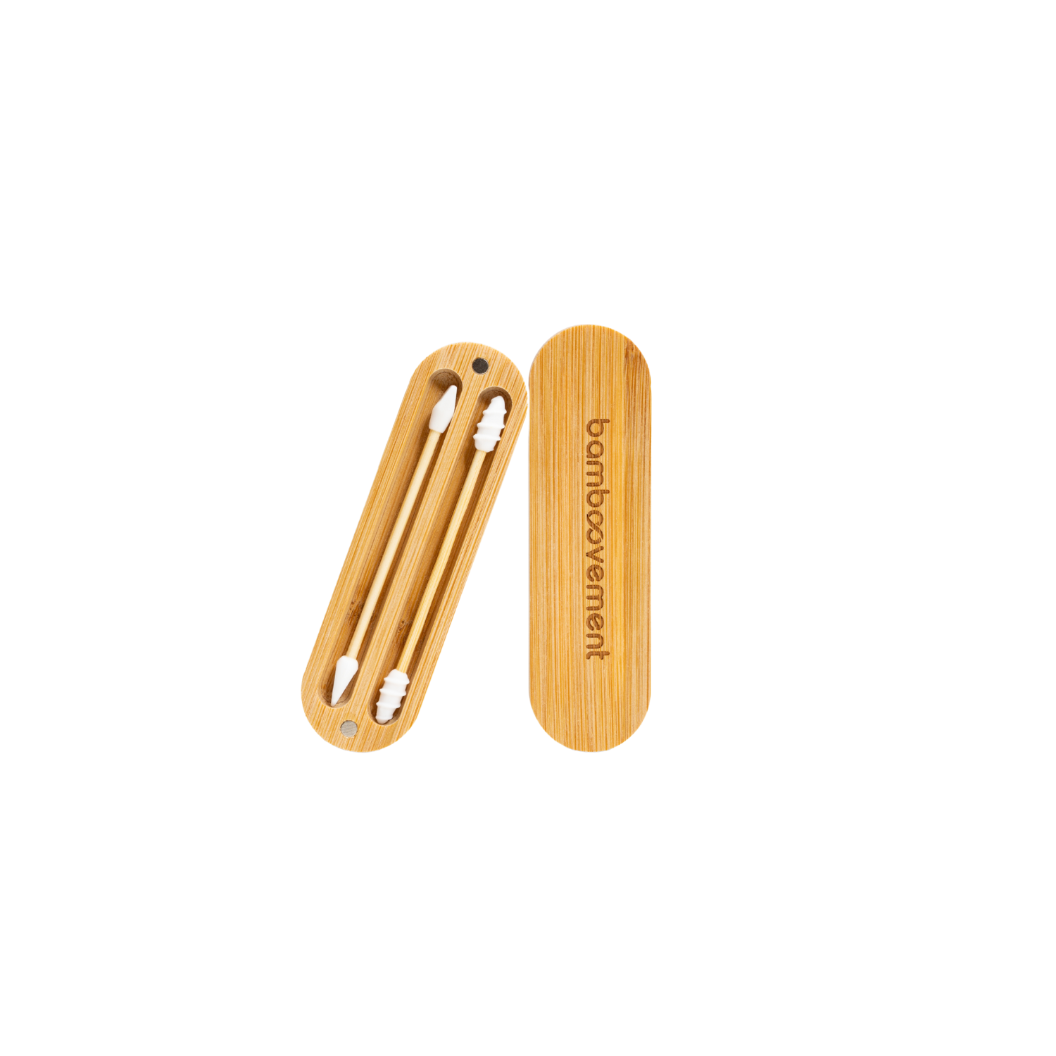 Bamboovement - Wholesale Cotton Swab/Q-Tip - Eco-Friendly & Reusable Bamboo Buds (2pcs)1