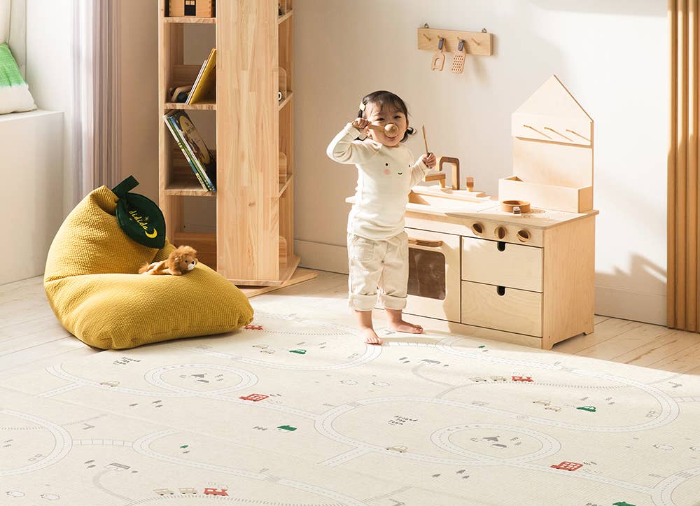 Parklon - Wholesale Play Mat - Kids & Baby - Around Town + Fabric Beige La Pure Soft Play Mat2