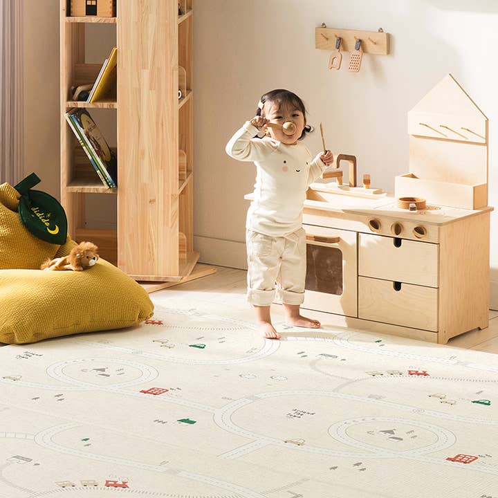 Parklon - Wholesale Play Mat - Kids & Baby - Around Town + Fabric Beige La Pure Soft Play Mat2
