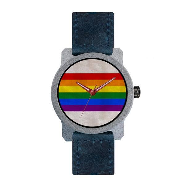 PRIDE IN LEGNO CHIARO NAVY per la vendita all'ingrosso da parte di Mistura Timepieces
