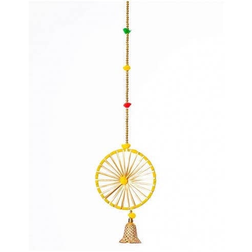 Kimago's Home - Wholesale Ornament - Circle and Bell Ethnic Decoration Pendant0