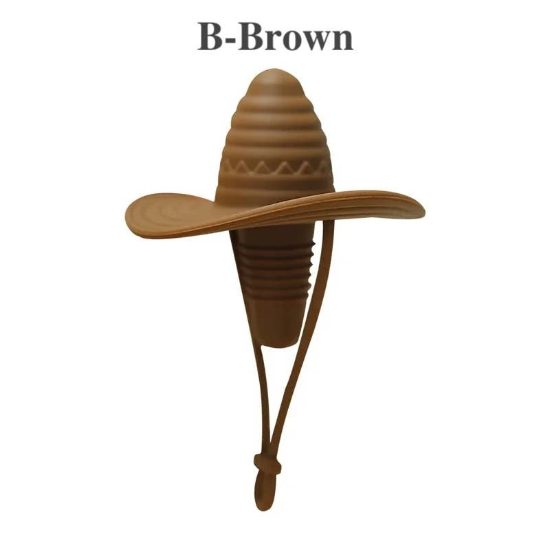 Homerely (We Cover All Import Duties) - Wholesale Wine Stopper - Creative Silicone Cowboy Hat Wine Stopper4