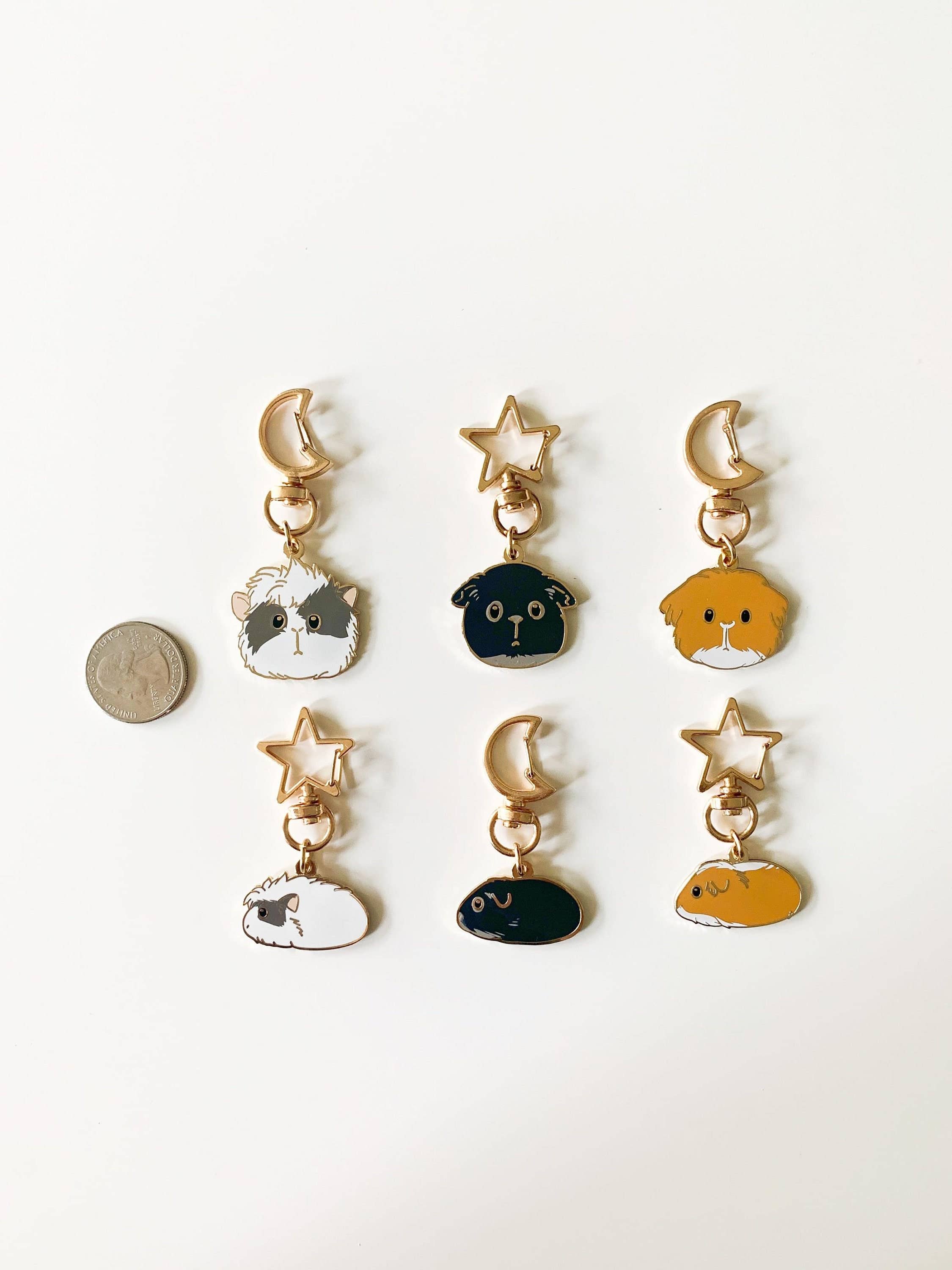 HolyGuacamolly - Wholesale Keychain - Women's - Original Design Guinea Pig Keychains Set3