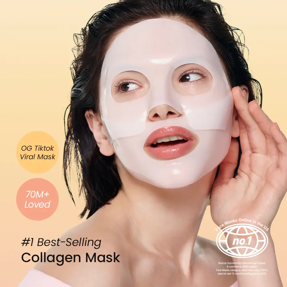 Best Beauty Group - Vente Masque pour le visage - Masque en feuille visage profond au bio-collagène BIODANCE2