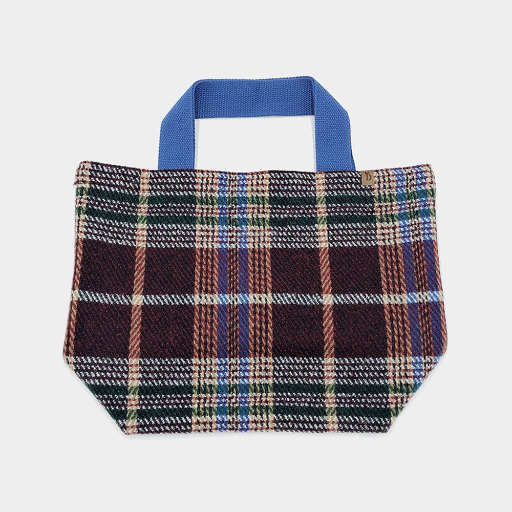 Sensibling Corp. - Wholesale Tote Bag - Women's - Plaid Check Patterned Tote Bag
2