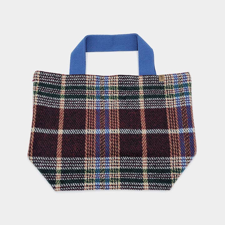 Sensibling Corp. - Wholesale Tote Bag - Women's - Plaid Check Patterned Tote Bag
2