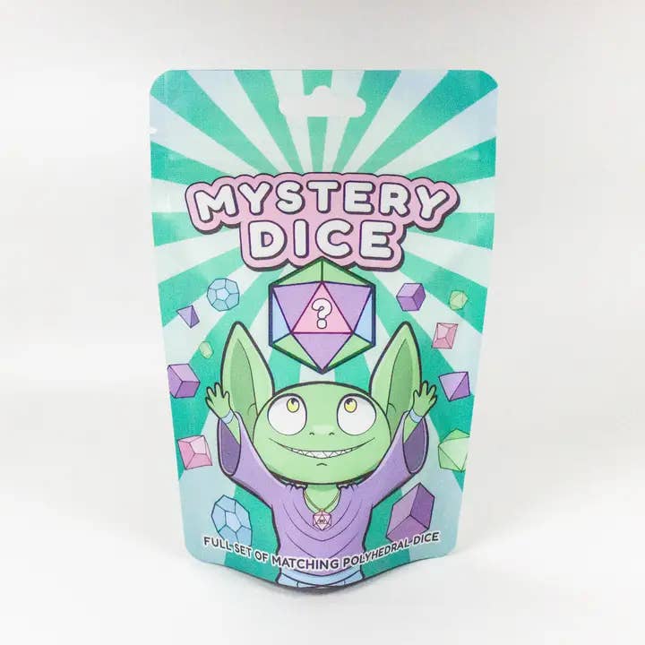 Mystery Dice Goblin - Wholesale Dice - Mystery DnD Dice, over 200 unique sets!