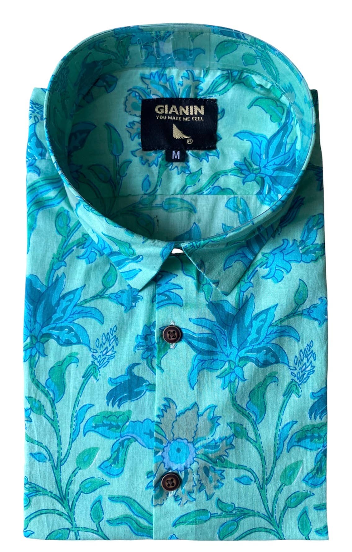 GIANIN - Vente Chemise à col boutonné – homme - Chemises homme imprimées exclusives3