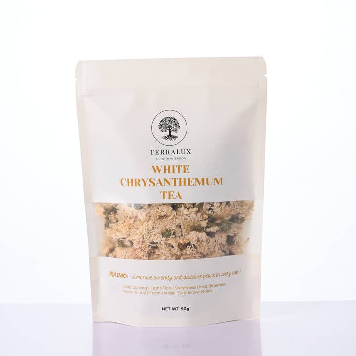 White Chrysanthemum Herbal Tea for wholesale by Terralux LLC