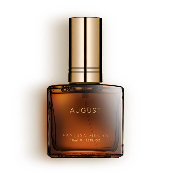 Agosto | Profumo naturale al 100% per migliorare l'umore | 10 ml per la vendita all'ingrosso da parte di Vanessa Megan