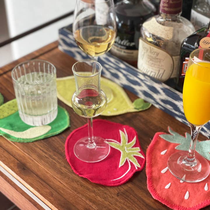 Biscuit Home - Wholesale Dinerservet - Cocktailservetten in citroenvorm, set van 41