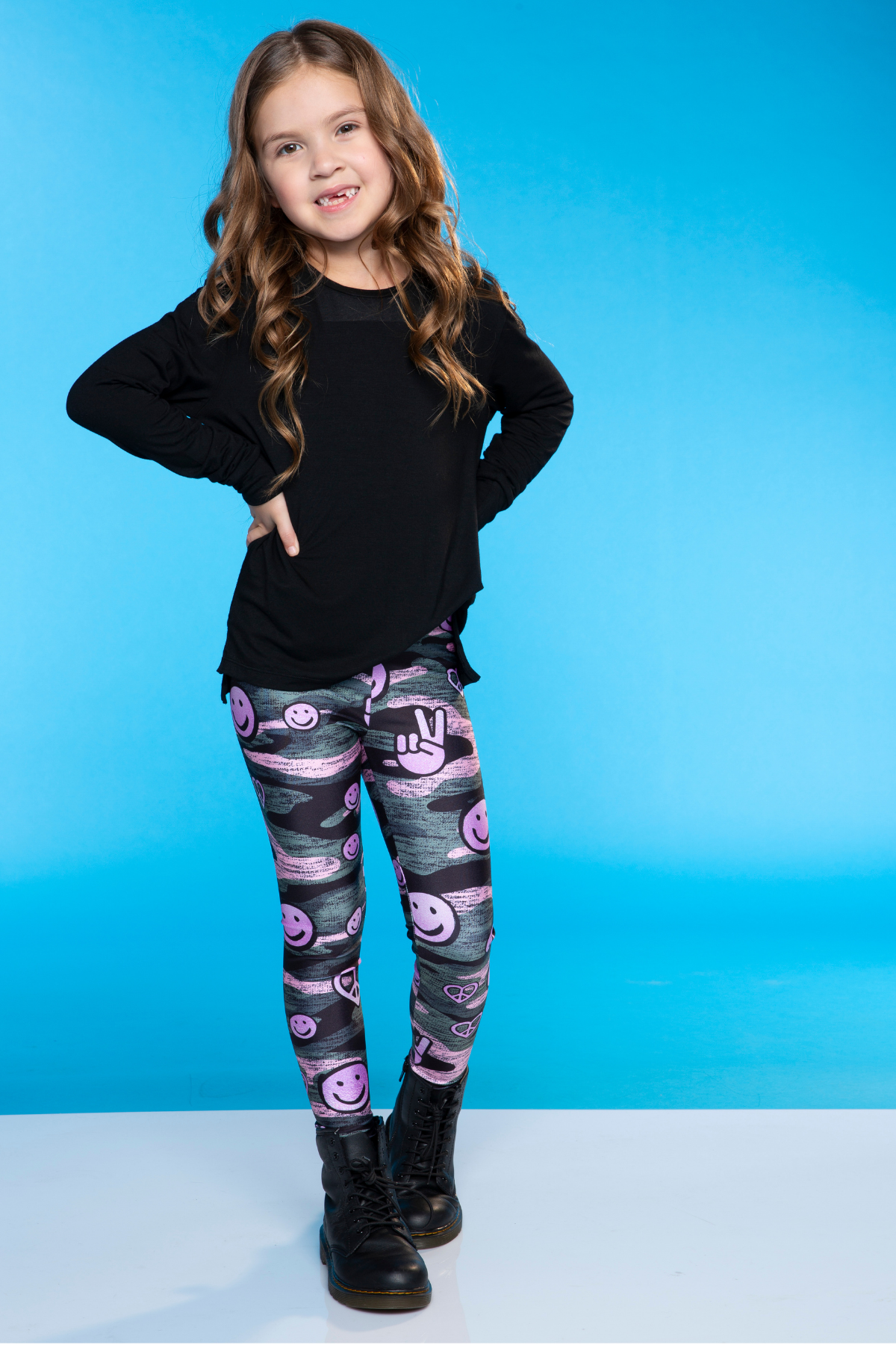 PixieLane - Wholesale Fashion Leggings - Kids - High Shine Long Legging52