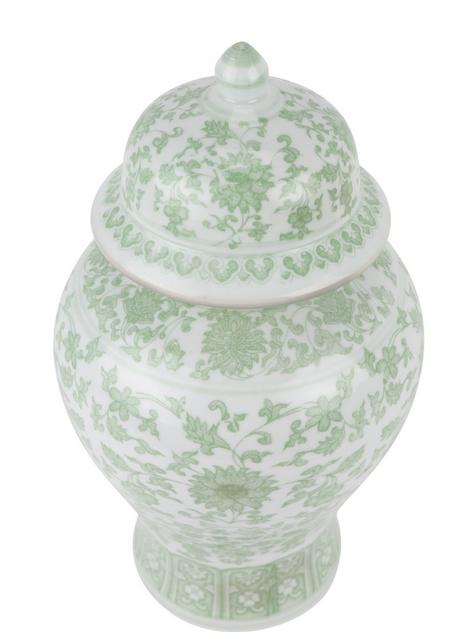 The Enchanted Home - Vendita all'ingrosso Barattoli decorativi - Vaso floreale verde morbido1