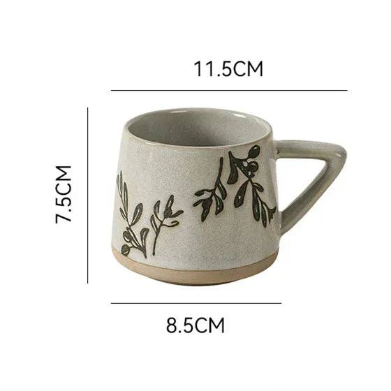 Kiyo Home - Wholesale Coffee Mug - Ceramic Nature Inspired Mugs | Stoneware Mugs10