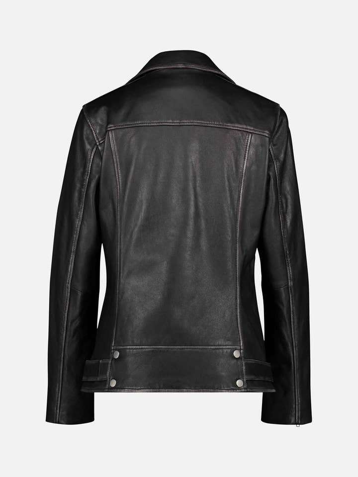 Amsterdam Heritage Leather Belts, Bags, Jackets & Apparel - Wholesale Leather Jacket - Women's - Berlin | Oversized Leather Biker Jacket8