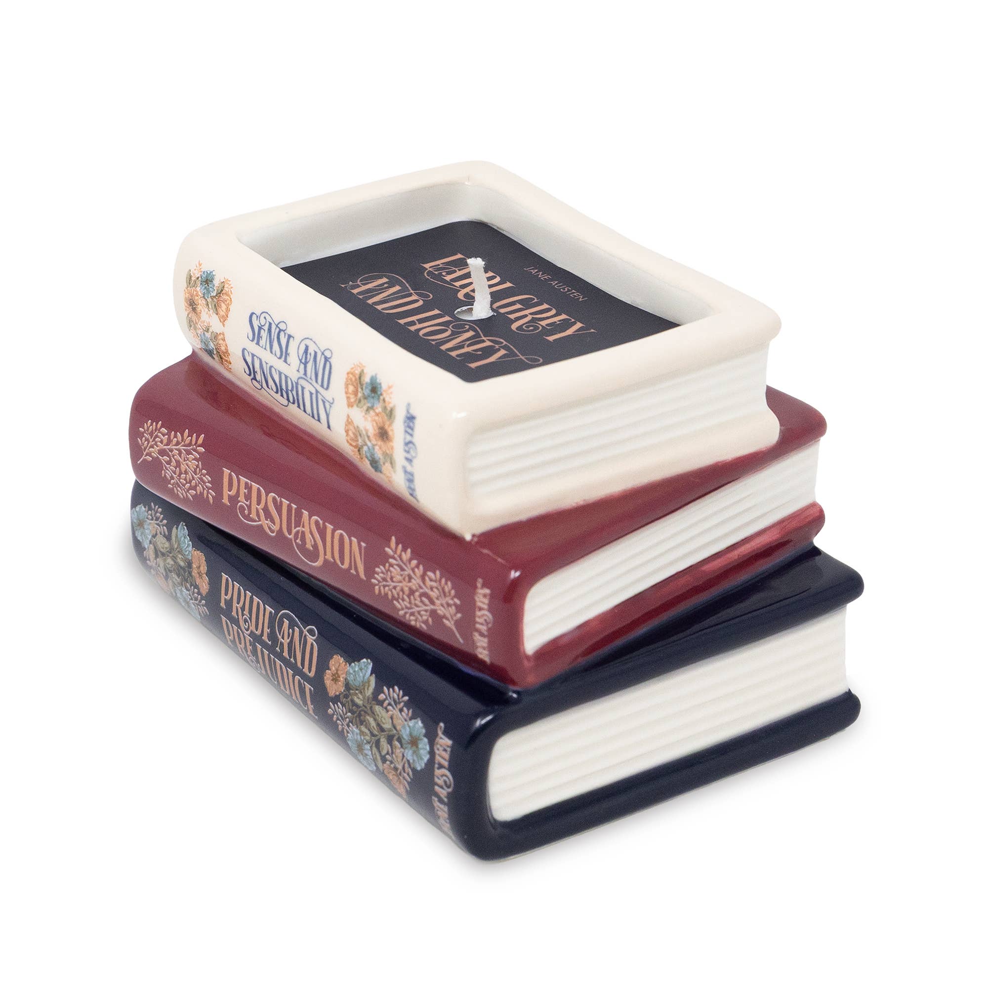 Steel Mill and Co. - Wholesale Novelty Candle - Bookstack Candle, Jane Austen6