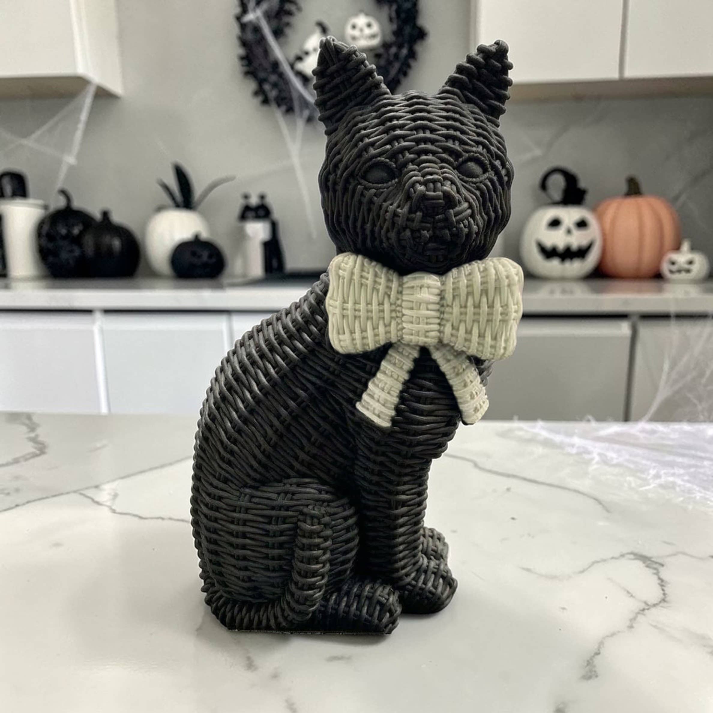 Gia Roma - Wholesale Decorative Figurine - Black Cat Decoration, Farmhouse Halloween Home Decor Statues36