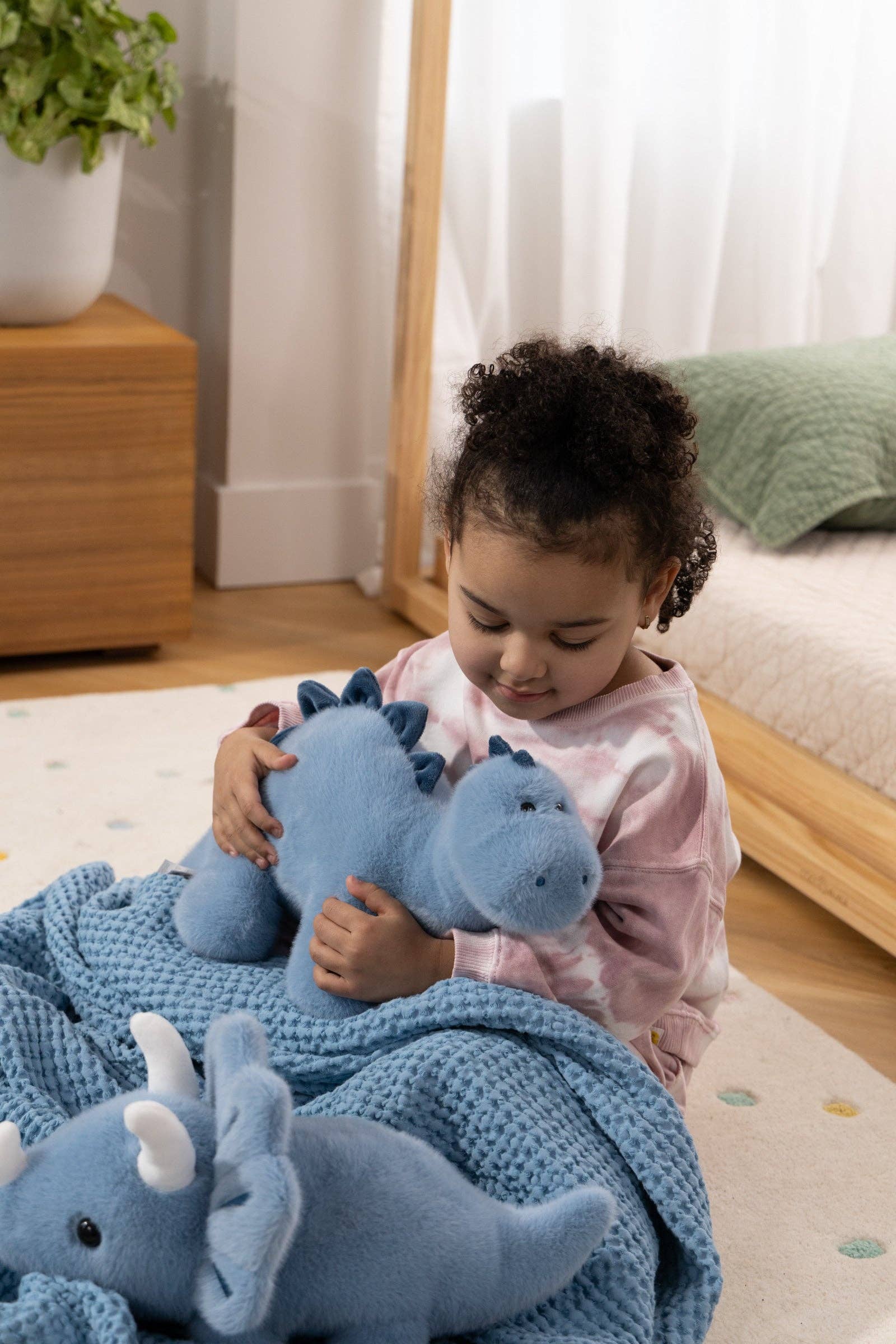 Coco Village – wholesale Stuffed/plush toy – Kids & baby – Dino Plush Toy - Blue Diplodocus1