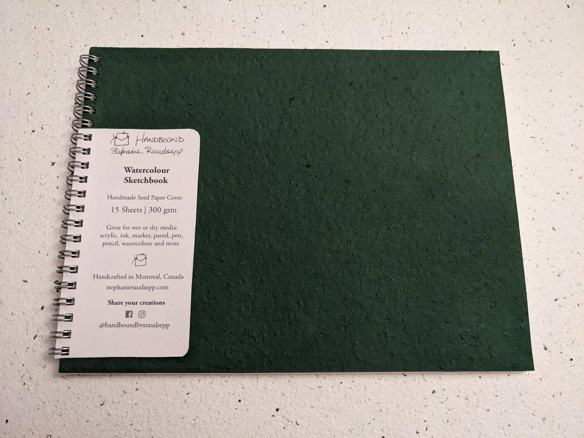 Creative Artifacts HQ - Wholesale Sketchbook/Sketchpad - Small | Plantable Watercolour Sketchbooks14