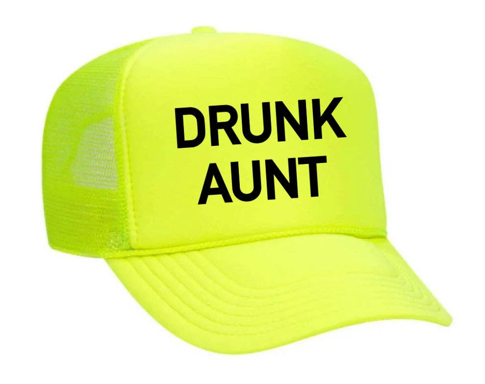 Inappropriate Trucker Hats - Wholesale Trucker Hat - Women's - Drunk Aunt Trucker Hat26