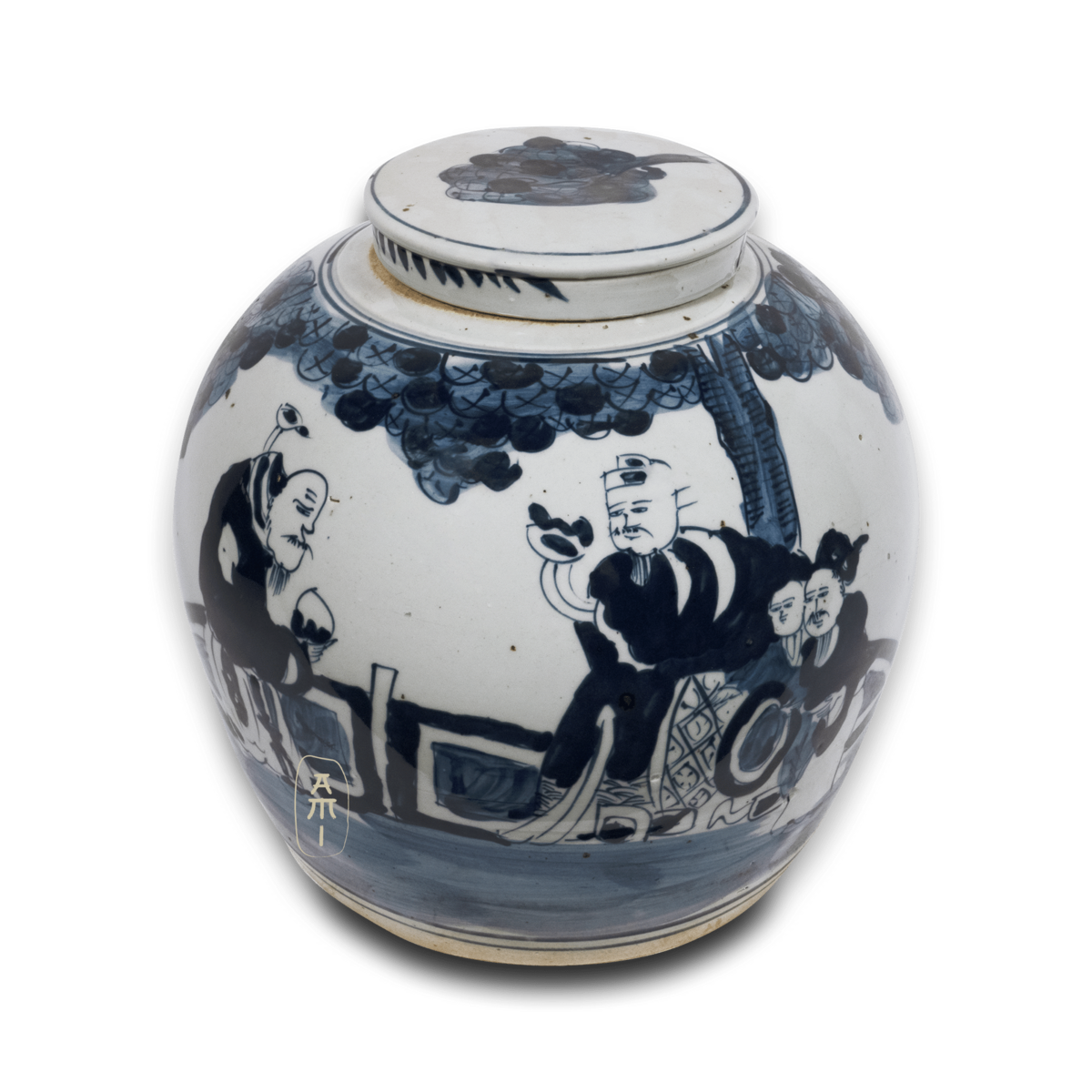 Asian Mix Interior - Wholesale Vase - Emperors pot old finish4