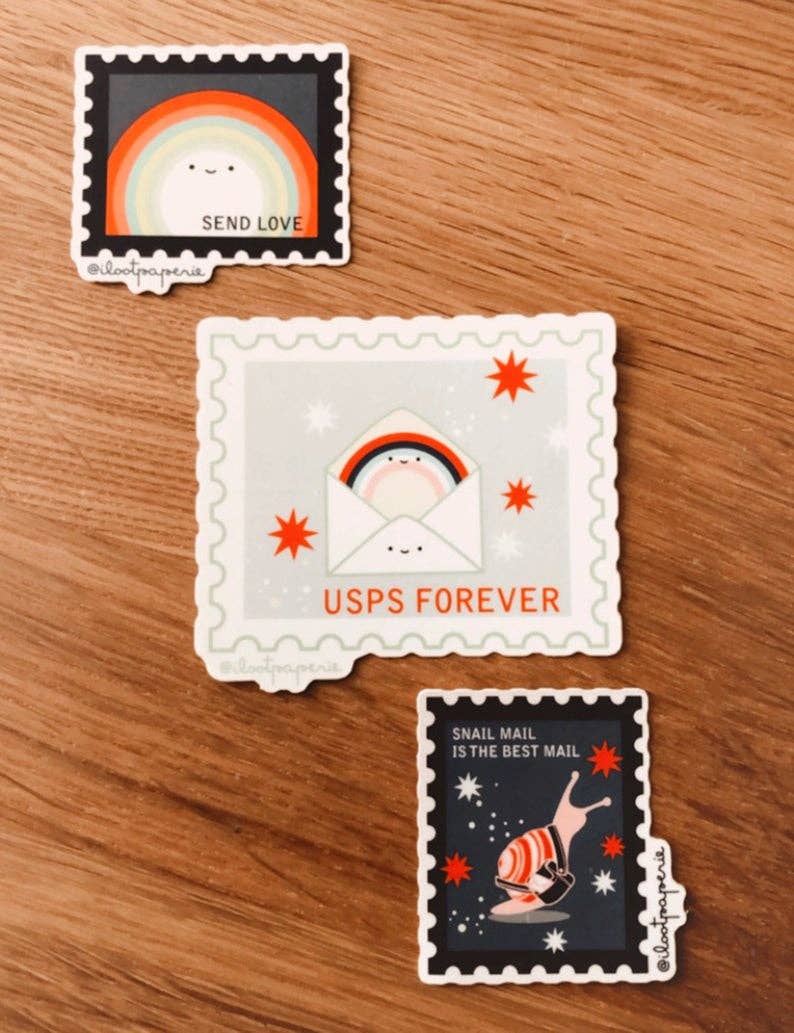 ILOOTPAPERIE - Wholesale Sticker - USPS Forever Stamps Love Sticker Pack of 32
