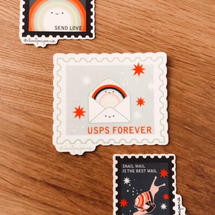 ILOOTPAPERIE - Wholesale Sticker - USPS Forever Stamps Love Sticker Pack of 32