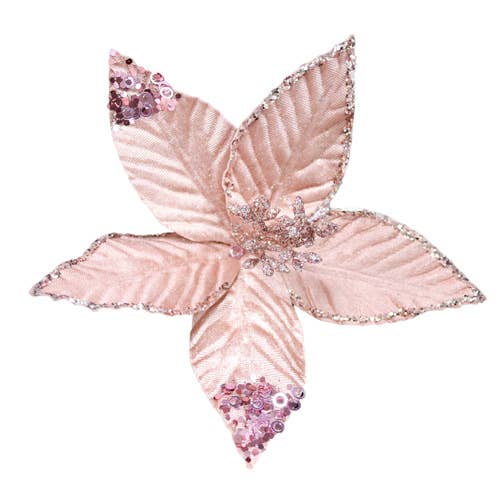 LA RUTA DE LAS IMPORTACIONES SL – wholesale Christmas decoration – DECORATIVE CHRISTMAS FLOWERS 26*28CM1