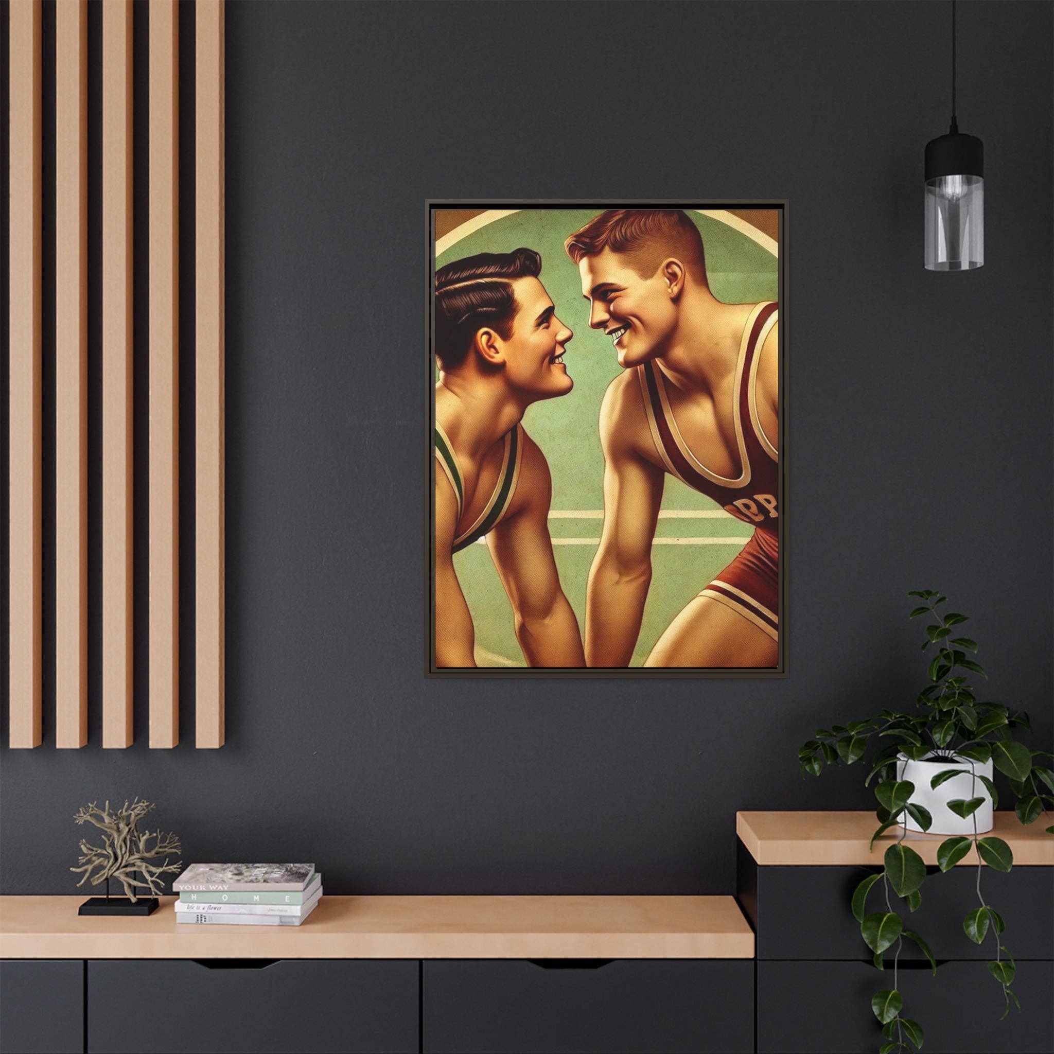 Walt & Pete - Wholesale Art Print - Missing Art Studies - Grant 03144