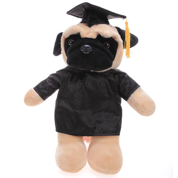 Animais de graduação - Pug 11 “com impressão personalizada por atacado de Plushland