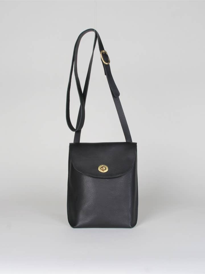 Mini Jenny Bag Swivel Lock Black for wholesale by Wolfram Lohr
