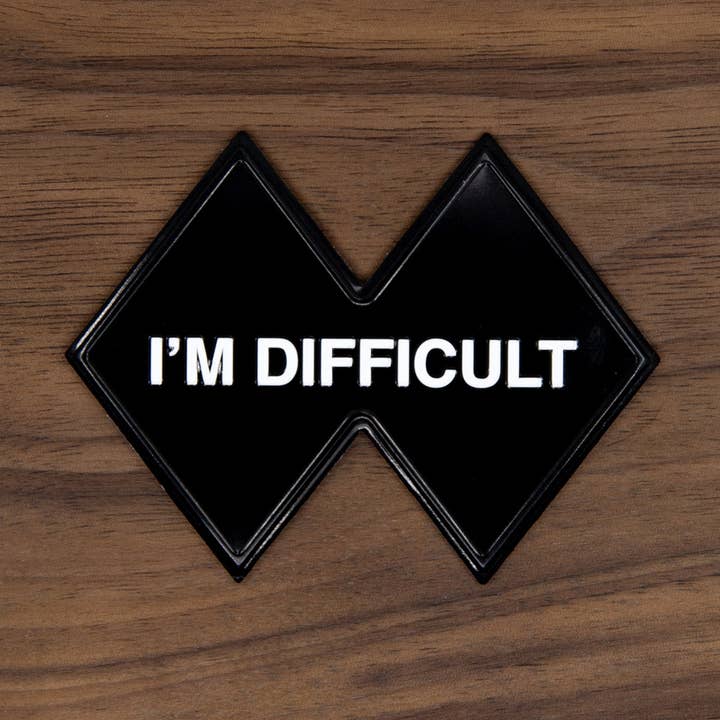 Soy Difícil - Imán de Esquí para venta al por mayor de Ski House Games