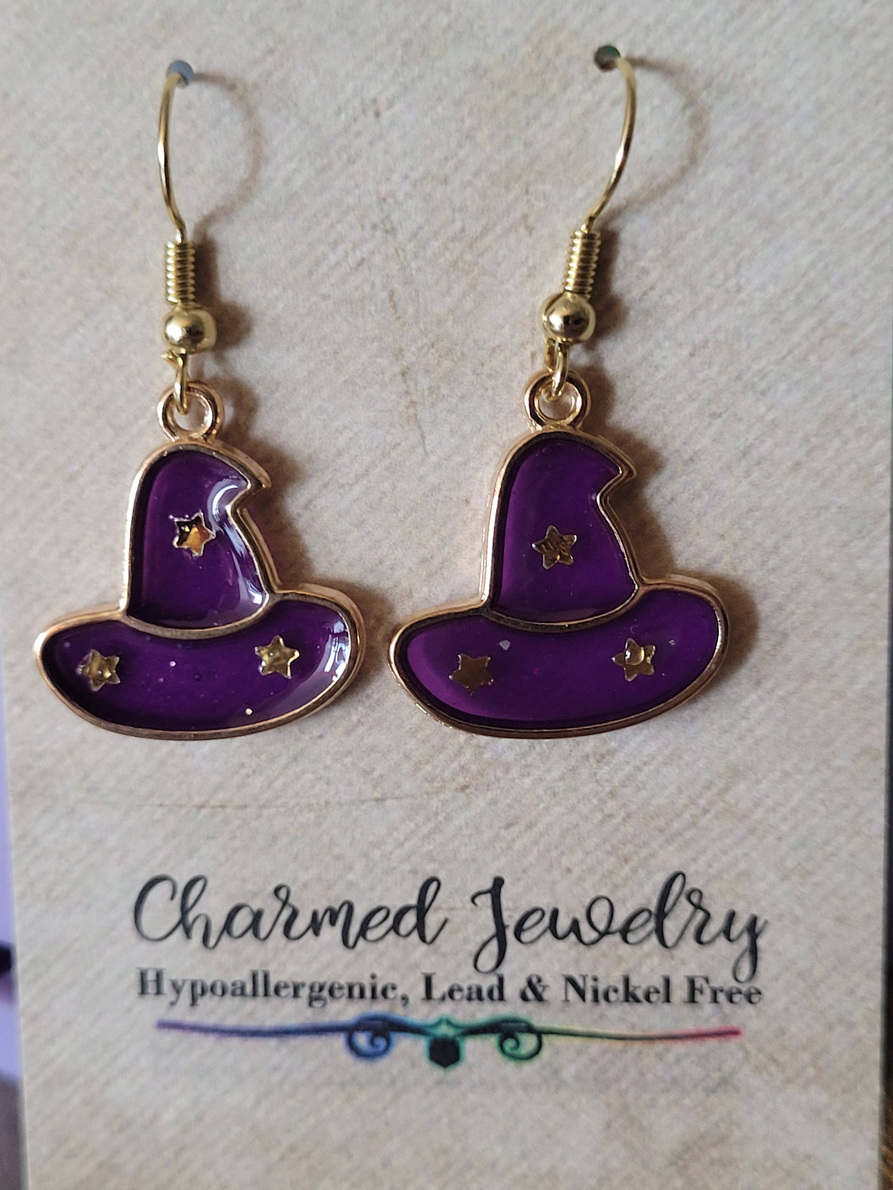 Con-Quest Crafts - Wholesale Individual Charm/Pendant - Witches, Black Cats, Magical and Spooky Accessories4