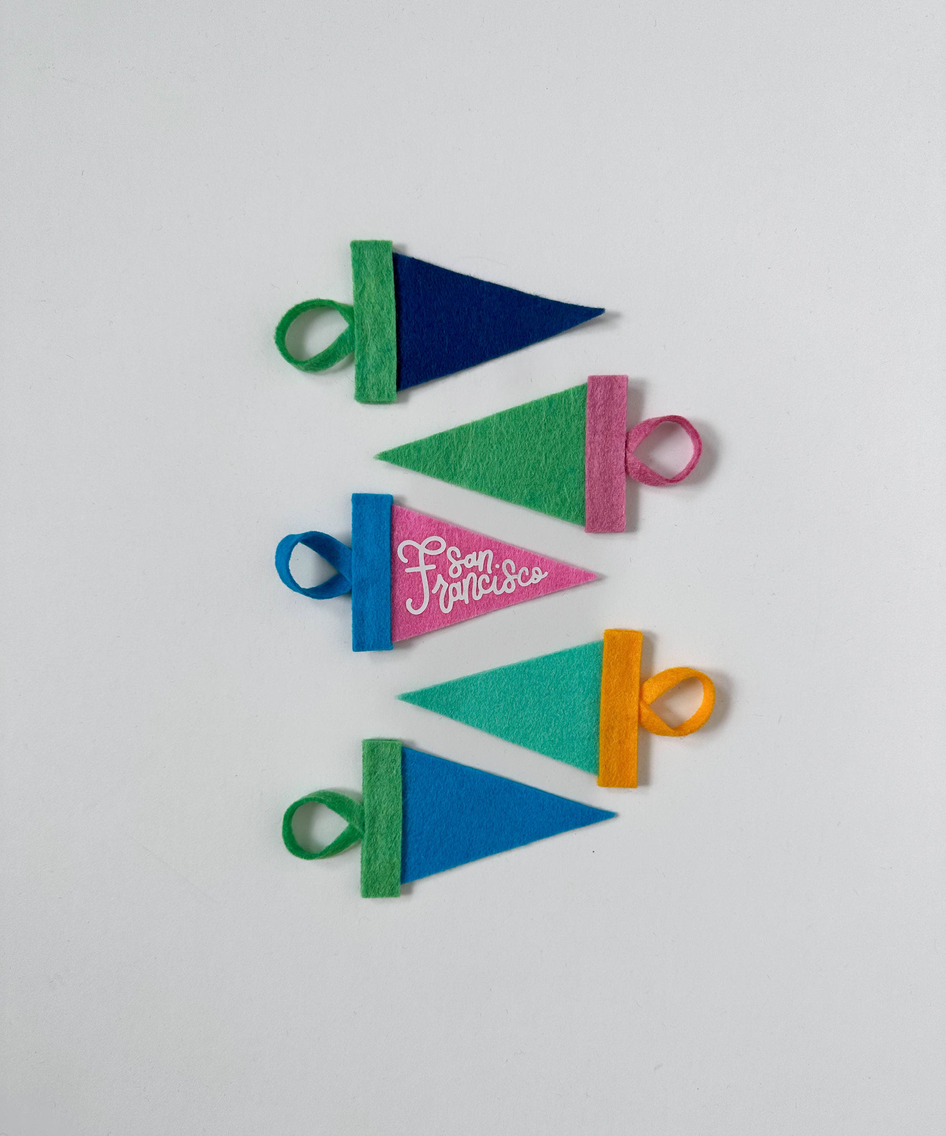 traveldashery - Wholesale Banner - custom mini pennant : bright colors5