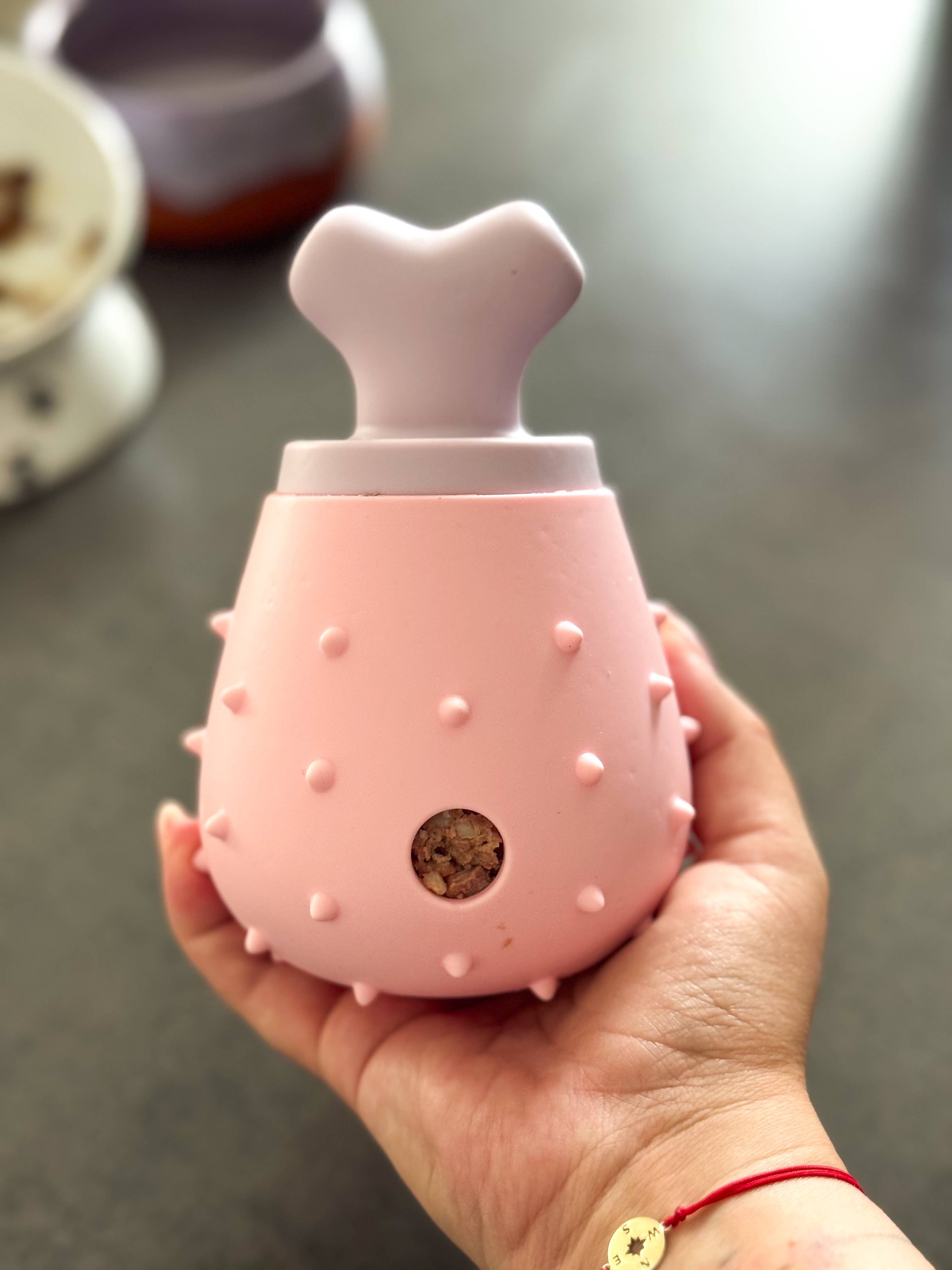 Doggotique - Venta al por mayor Juguete - Perros - Juguete para perros hongo y hueso, juguete de aperitivo para perros, juguete para perros1