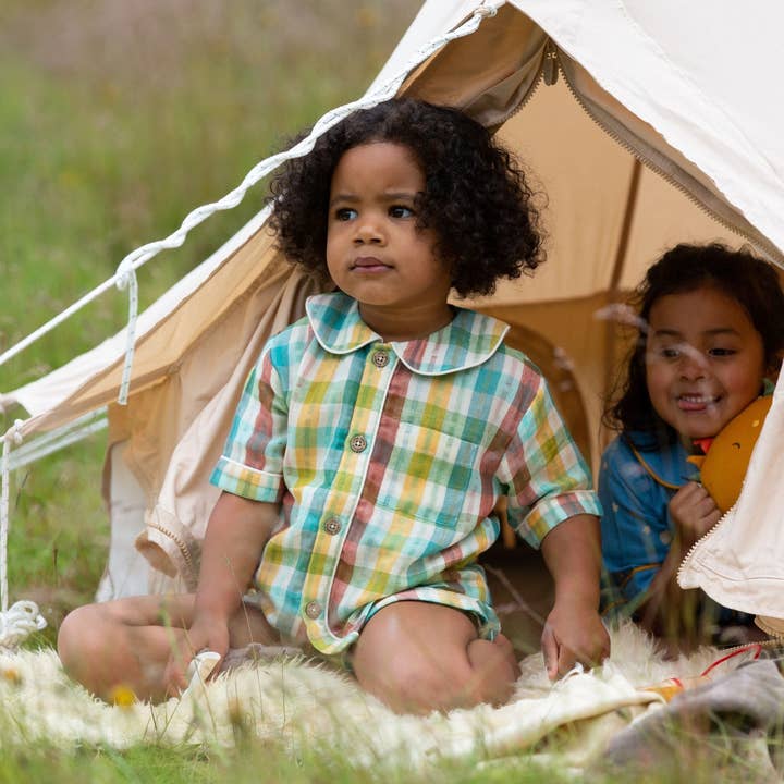 Rainbow Pyjama Short Set NOT AVAILABLE for USA/AUS/CAN
for wholesale by Little Green Radicals