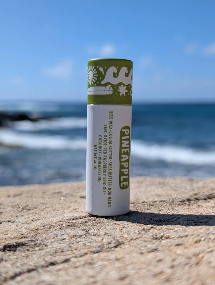 Koloa Farms - Wholesale Lip Balm - Pineapple SPF lip balm - Zero Waste - Bee's Wax Hawaii7