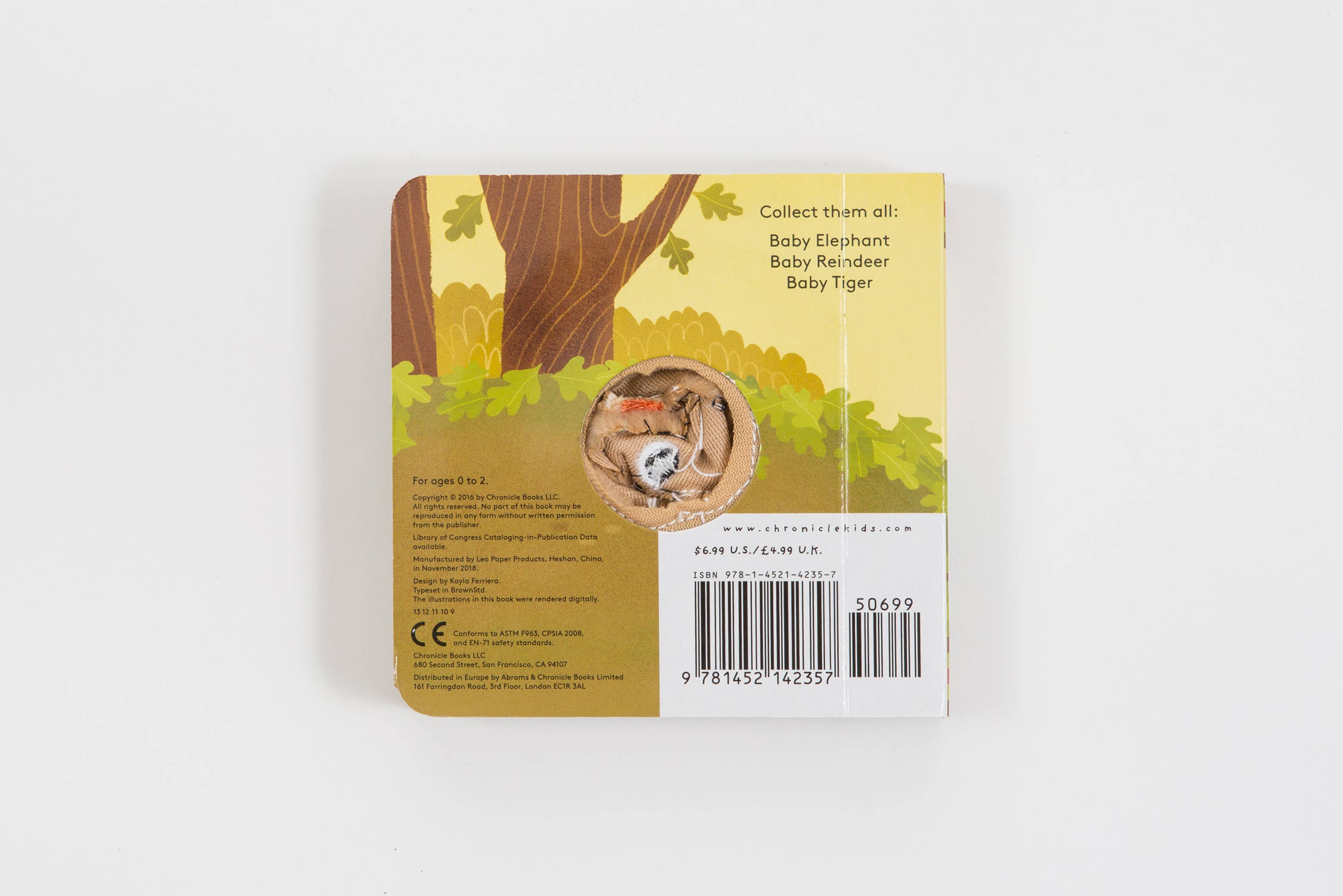 Chronicle Books - Wholesale Baby & Toddler Book (0-2) - Baby Bear: Finger Puppet Book3