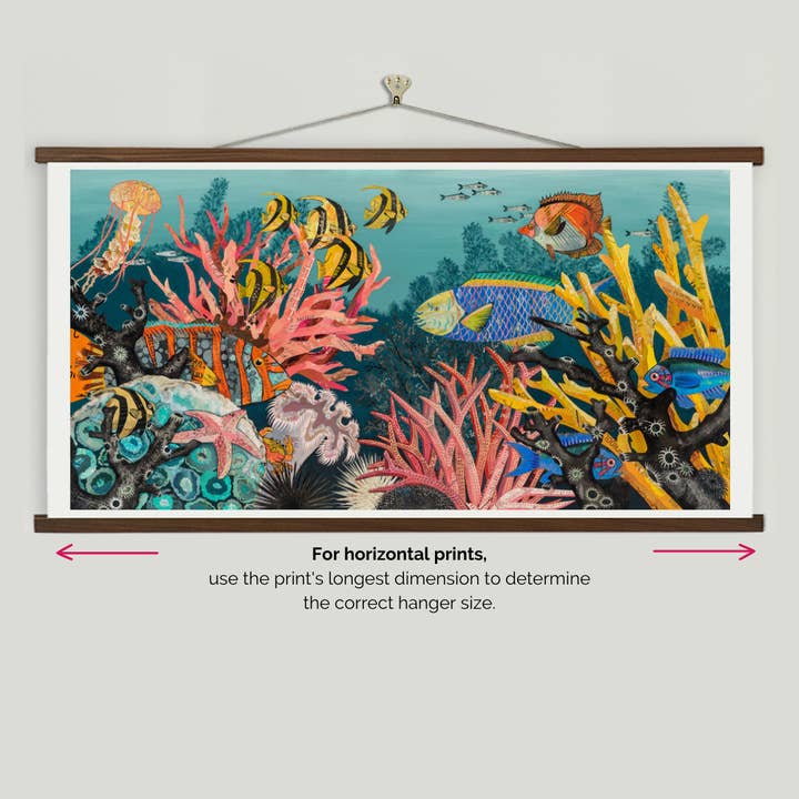 Dolan Geiman - Wholesale Picture Frame - Print Hanger | Magnetic | Walnut3