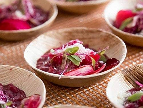 Karmic Seed - Wholesale Bowl - Palm Leaf Small Mini Bowls - Set of 25 bowls3